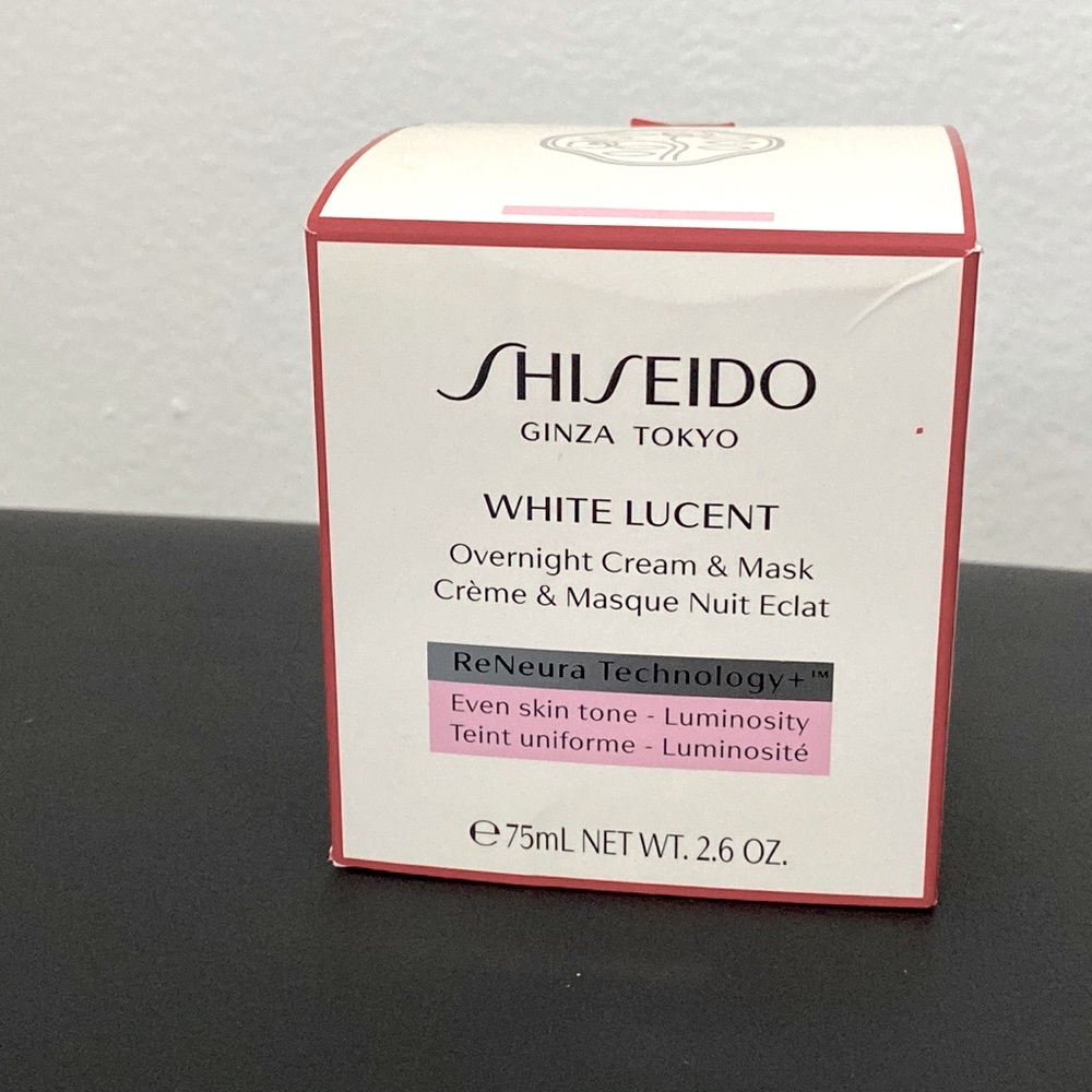 SHISEIDO ~ White Lucent ~ 
Overnight Cream & Mask